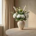 Alva White Double Bouquet
